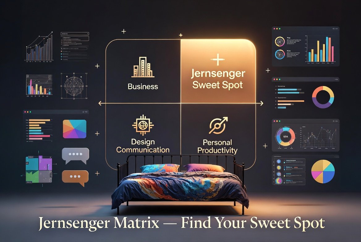 Jernsenger Matrix- How It Applies to Business, Design, Communication & Personal Productivity